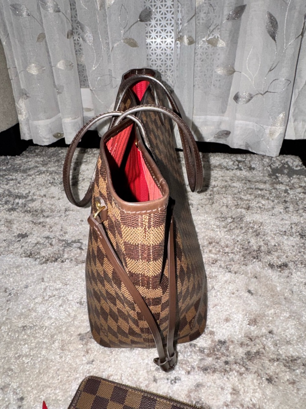 Louis Vuitton Brown Neverfull MM with Wallet - Picture 17 of 17